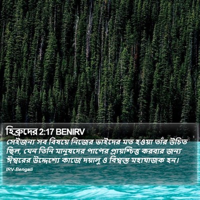 হিব্রুদের 2:17 BENIRV Bible Verse Image