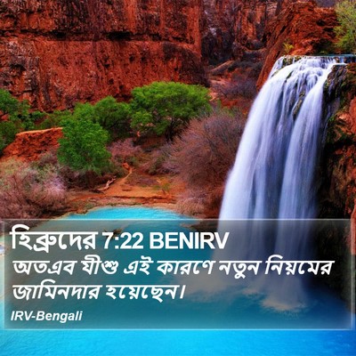 হিব্রুদের 7:22 BENIRV Bible Verse Image
