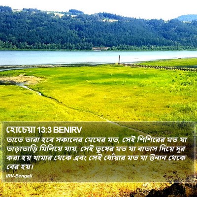 হোচেয়া 13:3 BENIRV Bible Verse Image