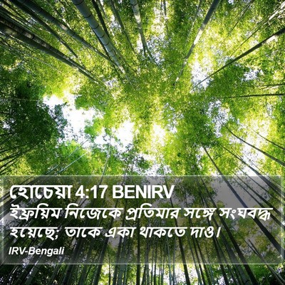 হোচেয়া 4:17 BENIRV Bible Verse Image