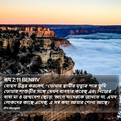 ৰূথ 2:11 BENIRV Bible Verse Image