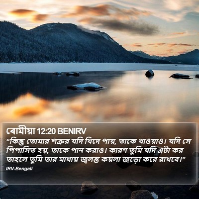 ৰোমীয়া 12:20 BENIRV Bible Verse Image