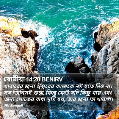 ৰোমীয়া 14:20 BENIRV Bible Verse Image