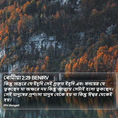 ৰোমীয়া 2:29 BENIRV Bible Verse Image