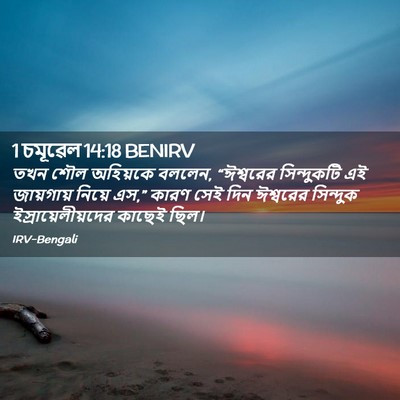 Picture 02 - 1 চমূৱেল 14:18 BENIRV - তখন শৌল অহিয়কে - Bible Verse Picture
