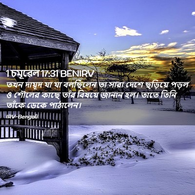 Picture 02 - 1 চমূৱেল 17:31 BENIRV - তখন দায়ূদ যা যা - Bible Verse Picture