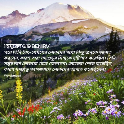 Picture 02 - 1 চমূৱেল 6:19 BENIRV - পরে তিনি - Bible Verse Picture