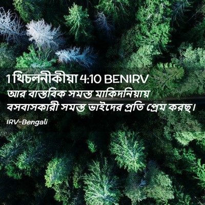 Picture 02 - 1 থিচলনীকীয়া 4:10 BENIRV - আর বাস্তবিক সমস্ত - Bible Verse Picture