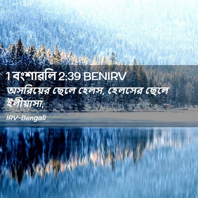 Picture 02 - 1 বংশাৱলি 2:39 BENIRV - অসরিয়ের ছেলে - Bible Verse Picture