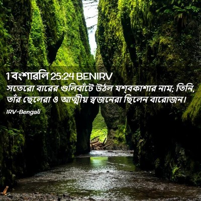 Picture 02 - 1 বংশাৱলি 25:24 BENIRV - সতেরো বারের - Bible Verse Picture