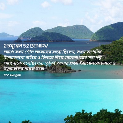 Picture 02 - 2 চমূৱেল 5:2 BENIRV - আগে যখন শৌল আমাদের - Bible Verse Picture