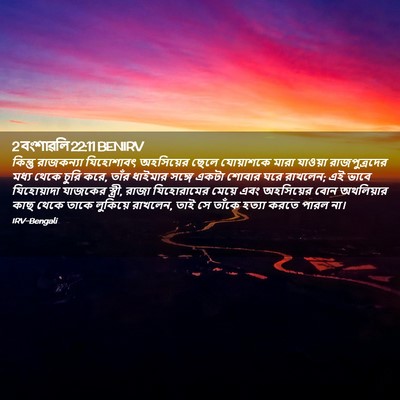 Picture 02 - 2 বংশাৱলি 22:11 BENIRV - কিন্তু রাজকন্যা - Bible Verse Picture