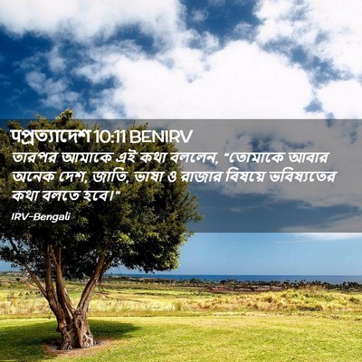 Picture 02 - पপ্রত্যাদেশ 10:11 BENIRV - তারপর আমাকে এই কথা - Bible Verse Picture