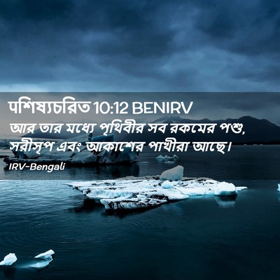 Picture 02 - पশিষ্যচরিত 10:12 BENIRV - আর তার মধ্যে - Bible Verse Picture
