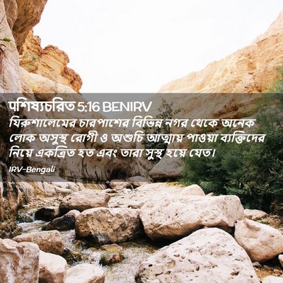 Picture 02 - पশিষ্যচরিত 5:16 BENIRV - যিরুশালেমের - Bible Verse Picture