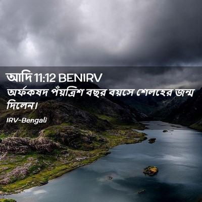 Picture 02 - আদি 11:12 BENIRV - অর্ফকষদ পঁয়ত্রিশ - Bible Verse Picture