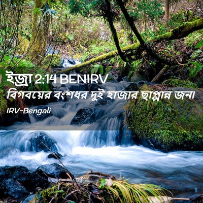 Picture 02 - ইজ্ৰা 2:14 BENIRV - বিগবয়ের বংশধর - Bible Verse Picture
