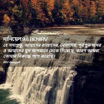 Picture 02 - দানিয়েল 9:8 BENIRV - হে সদাপ্রভু, - Bible Verse Picture