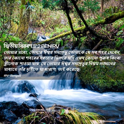 Picture 02 - দ্বিতীয় বিৱৰণ 17:2 BENIRV - তোমার মধ্যে, তোমার - Bible Verse Picture