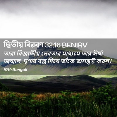 Picture 02 - দ্বিতীয় বিৱৰণ 32:16 BENIRV - তারা বিজাতীয় - Bible Verse Picture