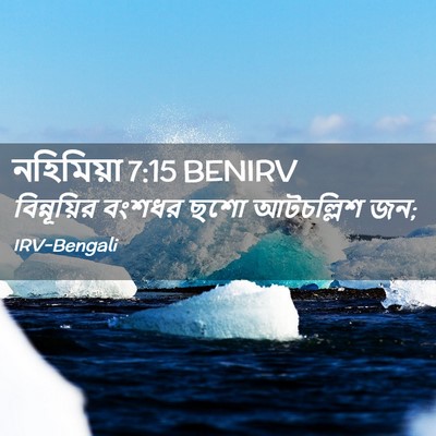 Picture 02 - নহিমিয়া 7:15 BENIRV - বিন্নূয়ির বংশধর - Bible Verse Picture