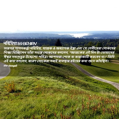 Picture 02 - নহিমিয়া 8:9 BENIRV - তারপর শাসনকর্ত্তা - Bible Verse Picture