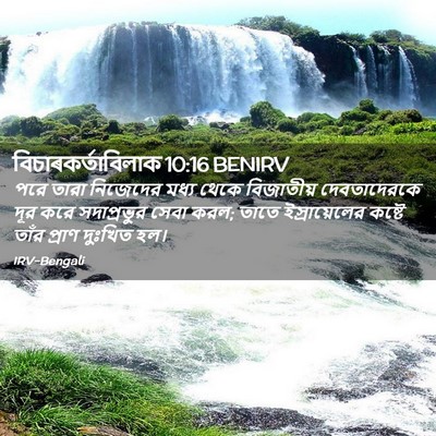 Picture 02 - বিচাৰকর্তাবিলাক 10:16 BENIRV - পরে তারা নিজেদের - Bible Verse Picture