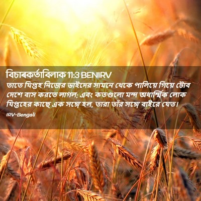 Picture 02 - বিচাৰকর্তাবিলাক 11:3 BENIRV - তাতে যিপ্তহ নিজের - Bible Verse Picture