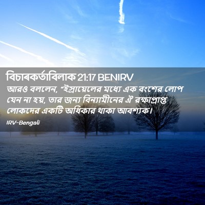 Picture 02 - বিচাৰকর্তাবিলাক 21:17 BENIRV - আরও বললেন, - Bible Verse Picture