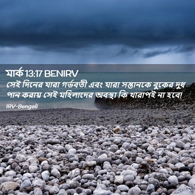 Picture 02 - মার্ক 13:17 BENIRV - সেই দিনের যারা - Bible Verse Picture
