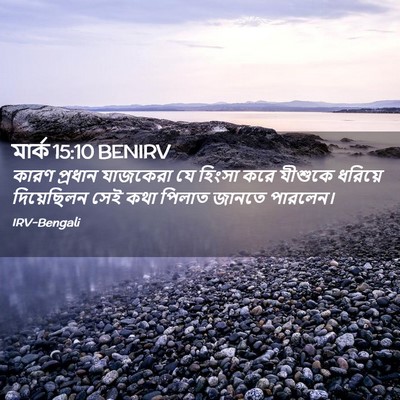 Picture 02 - মার্ক 15:10 BENIRV - কারণ প্রধান - Bible Verse Picture