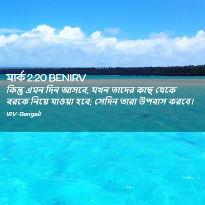 Picture 02 - মার্ক 2:20 BENIRV - কিন্তু এমন দিন - Bible Verse Picture
