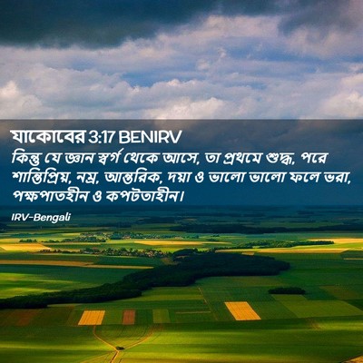 Picture 02 - যাকোবের 3:17 BENIRV - কিন্তু যে জ্ঞান - Bible Verse Picture