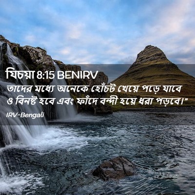 Picture 02 - যিচয়া 8:15 BENIRV - তাদের মধ্যে অনেকে - Bible Verse Picture