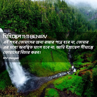 Picture 02 - যিহিষ্কেল 11:11 BENIRV - এই শহর তোমাদের - Bible Verse Picture
