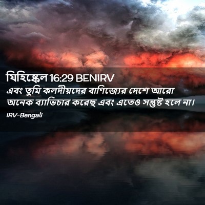 Picture 02 - যিহিষ্কেল 16:29 BENIRV - এবং তুমি - Bible Verse Picture