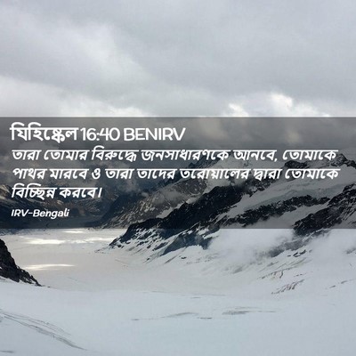 Picture 02 - যিহিষ্কেল 16:40 BENIRV - তারা তোমার - Bible Verse Picture