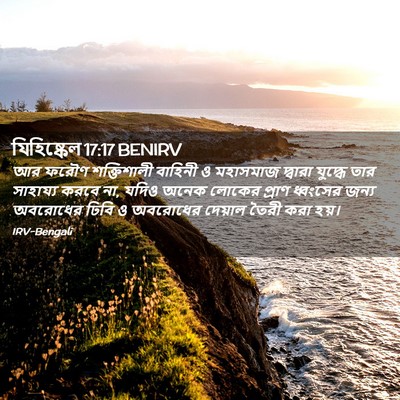 Picture 02 - যিহিষ্কেল 17:17 BENIRV - আর ফরৌণ শক্তিশালী - Bible Verse Picture