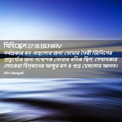 Picture 02 - যিহিষ্কেল 27:18 BENIRV - সর্বপ্রকার - Bible Verse Picture