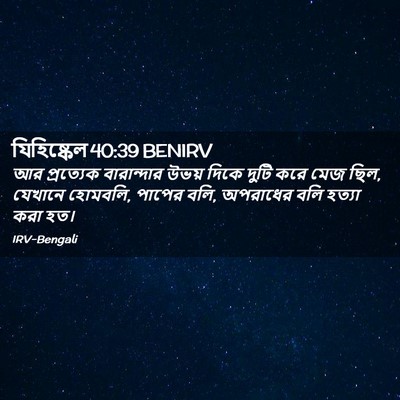 Picture 02 - যিহিষ্কেল 40:39 BENIRV - আর প্রত্যেক - Bible Verse Picture