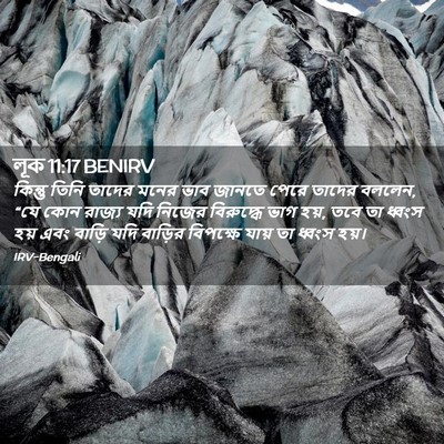 Picture 02 - লূক 11:17 BENIRV - কিন্তু তিনি তাদের - Bible Verse Picture