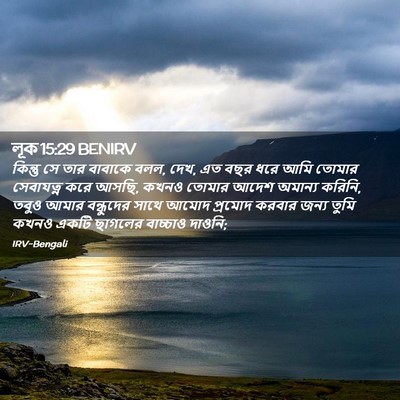 Picture 02 - লূক 15:29 BENIRV - কিন্তু সে তার - Bible Verse Picture