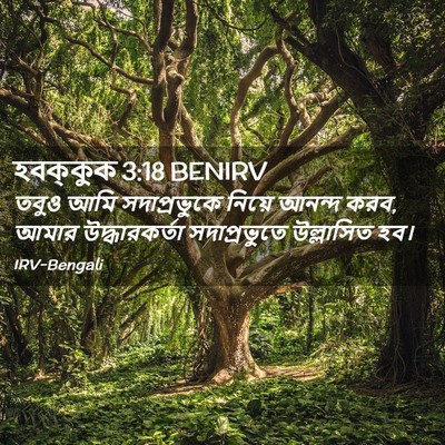Picture 02 - হবক্কুক 3:18 BENIRV - তবুও আমি - Bible Verse Picture