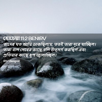 Picture 02 - হোচেয়া 11:2 BENIRV - তাদের যত আমি - Bible Verse Picture