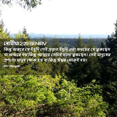 Picture 02 - ৰোমীয়া 2:29 BENIRV - কিন্তু অন্তরে যে - Bible Verse Picture