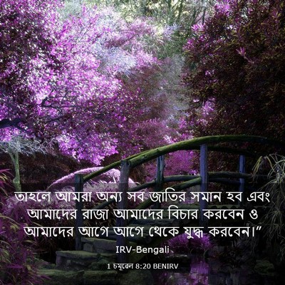 Picture 03 - 1 চমূৱেল 8:20 BENIRV - তাহলে আমরা অন্য সব - Bible Verse Picture