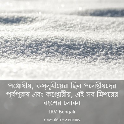 Picture 03 - 1 বংশাৱলি 1:12 BENIRV - পথ্রোষীয়, - Bible Verse Picture