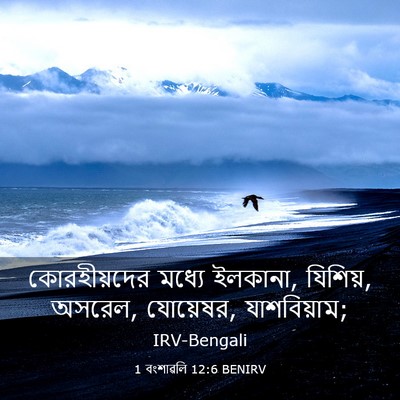 Picture 03 - 1 বংশাৱলি 12:6 BENIRV - কোরহীয়দের মধ্যে - Bible Verse Picture