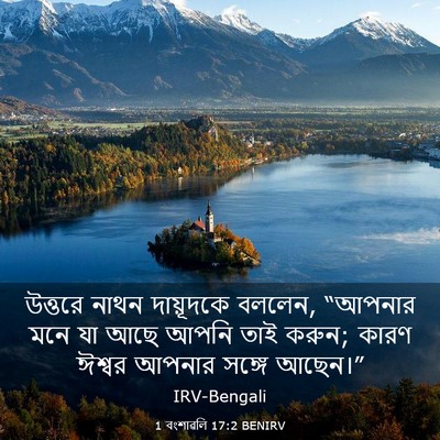 Picture 03 - 1 বংশাৱলি 17:2 BENIRV - উত্তরে নাথন - Bible Verse Picture