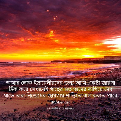 Picture 03 - 1 বংশাৱলি 17:9 BENIRV - আমার লোক - Bible Verse Picture